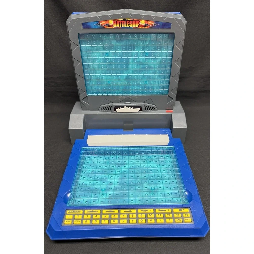 Electronic Battleship Advanced Mission 2000 Milton Bradley Complete Working